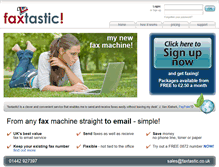 Tablet Screenshot of faxtastic.co.uk